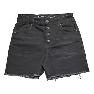 MJeans By Maurices Shorts Womens Sz 10 Denim Jeans Distressed Cut-Offs High-Rise
